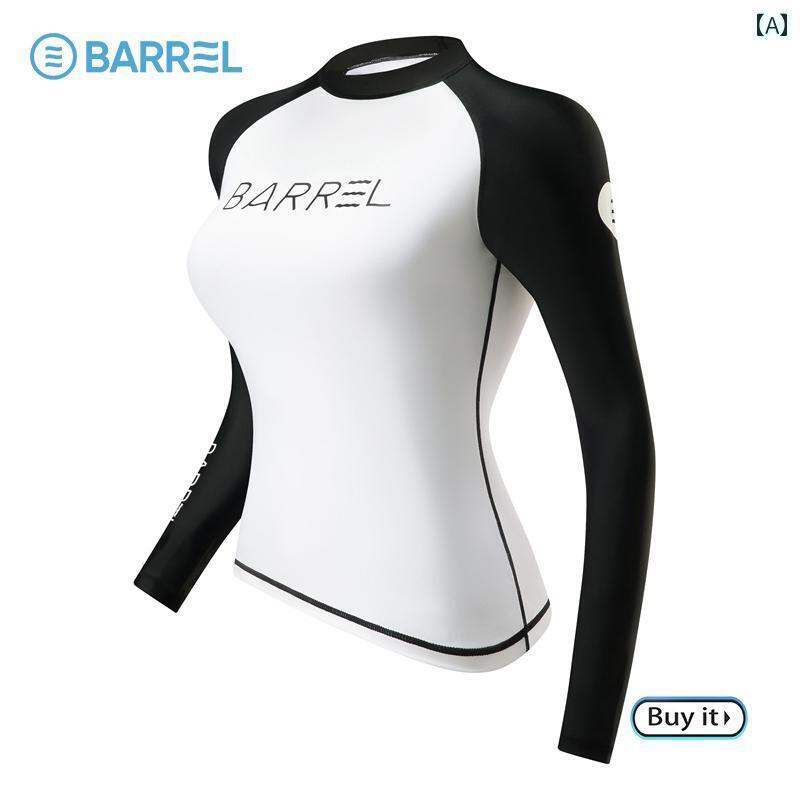 マリンスポーツ スーツ　水着 ダイビング スーツ レディース 水着 スプリット 長袖 ズボン 日焼け防止 速乾 クラゲ アウトドア 漂流 シュノーケリング サーフィン