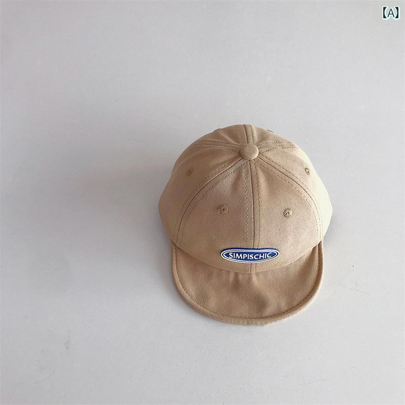 赤ちゃん　帽子　ベビー ベビー 帽子 春秋 薄手 ピーク キャップ 男の子と 女の子用 日焼け防止 野球帽..