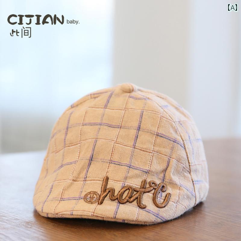 赤ちゃん 帽子 ベビー ベビー 帽子 春夏 子供用 英国 ベレー 帽 男の子と 女の子用 キャップ かわいい ファッション ペインター ハット