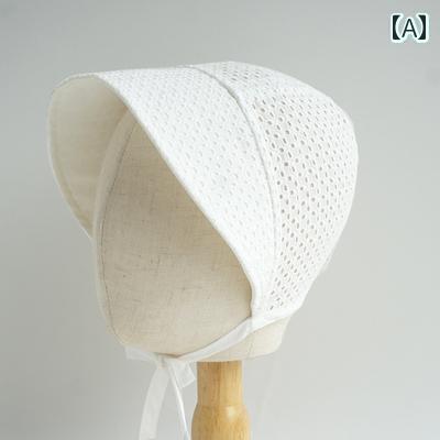 赤ちゃん　帽子　ベビー ベビー 帽子 夏用 薄型 泉 門 クール ハット サンシェード 日焼け防止 男女兼..
