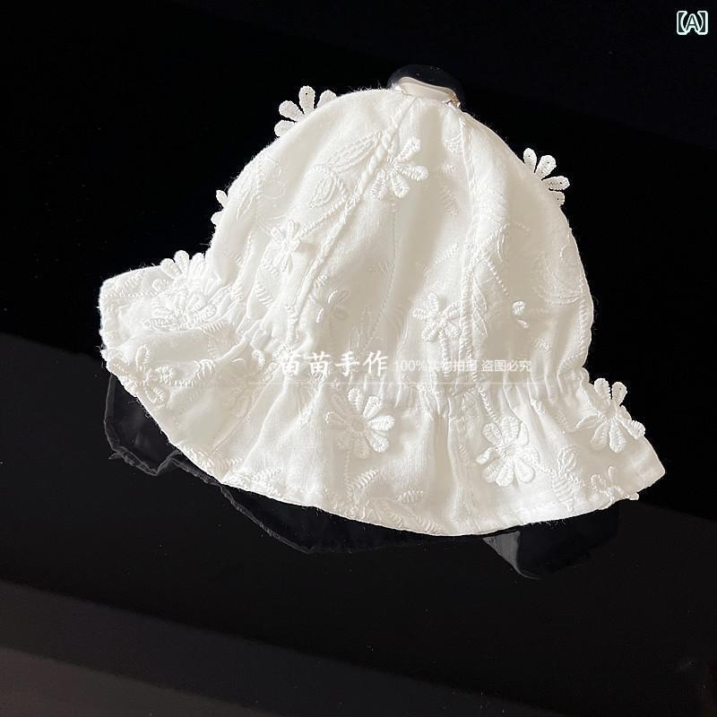 赤ちゃん用　帽子　かわいい ベビー サンハット 春夏 薄手 コットン キュート スイート プリンセス 新..