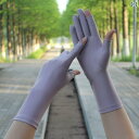 手袋 日よけ 日焼け防止 メンズと レディースの 指なし 日焼け防止 手袋 ミディアム 丈 伸縮性 薄手 スパンデックス 夏用 UV カット 半 指 2本 茶摘...