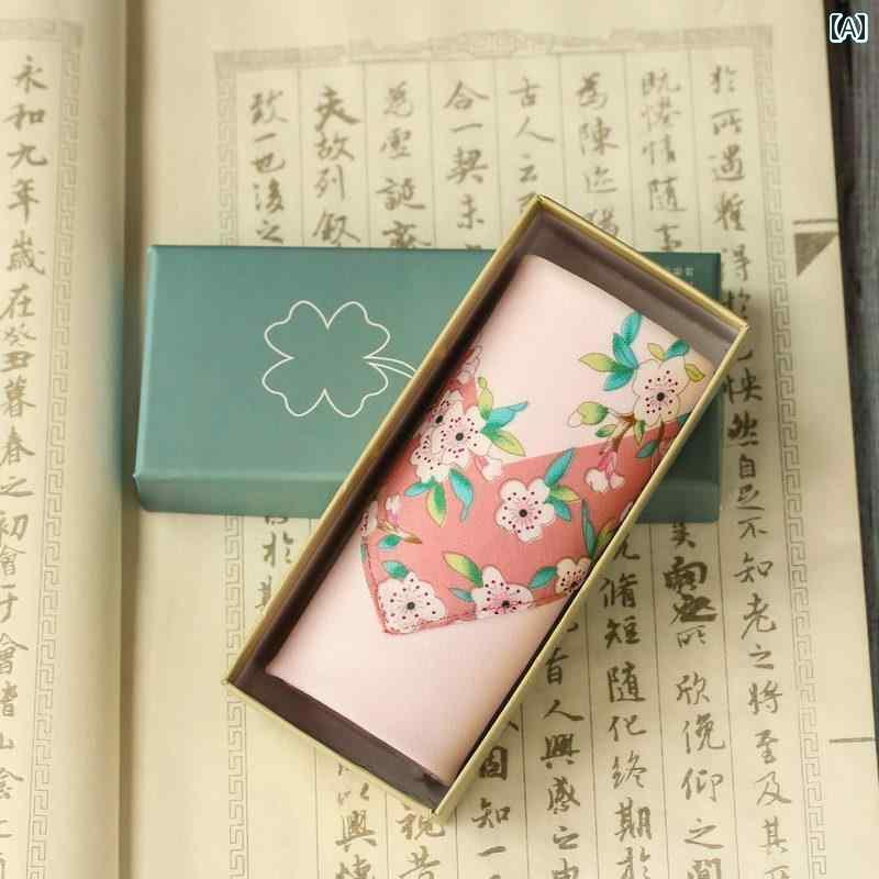 ハンカチ　ハンドタオル ソン キス ハンカチ 綿 レディース 子供用 吸汗 柔らかい 昔ながらの 四角い タオル 精巧 ギフト ボックス