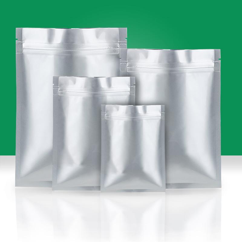 ポーチ　アクセサリー　収納 Daixiang 包装 厚手 20 シルク シルバー アルミ 骨 袋 遮 光 食品 アルミ..