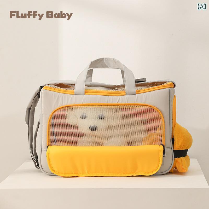 犬用　トートバッグ　バッグ ペット 旅行 バッグ 犬用 お出かけ 便利 ハンドバッグ 斜め 掛け バック ..