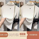 レディース ハイネック タートルネック モダール ハイネック レイヤリング シャツ レディース 2025年 ベルベット 長袖 パイル カラー 秋冬 おしゃれ インナーウェア スリムフィット トップス|詳細画像
