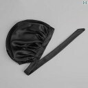 ターバン キャップ Cnsilk 100 % 桑 絹 睡眠 キャップ 産後 ヘア ケア 妊婦用 化学 療法 調節可能 空調