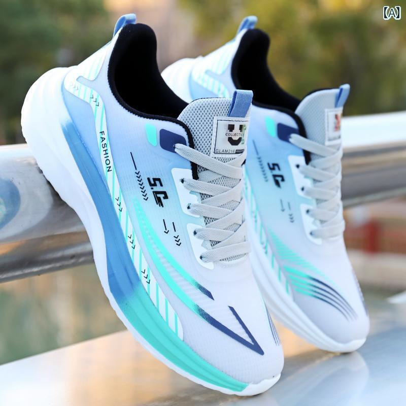 メンズ 白靴 スニーカー Azta ジョイント メンズシューズ 夏 2025通気性 メッシュ スポーツ シューズ メンズカジュアル ランニング
