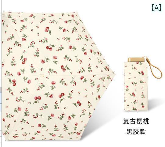 折り畳み式　傘 ドイツ製 日焼け防止 傘 ポータブル ポケット サン ミニ コンパクト 紫外線 防止 女性用高 価値 折りたたみ