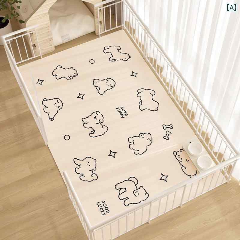 ペット用マット ペット フロア マット 防水 防 尿 PVC フェンス 遮音 犬 猫用 特殊 猫 砂 プレースマッ..