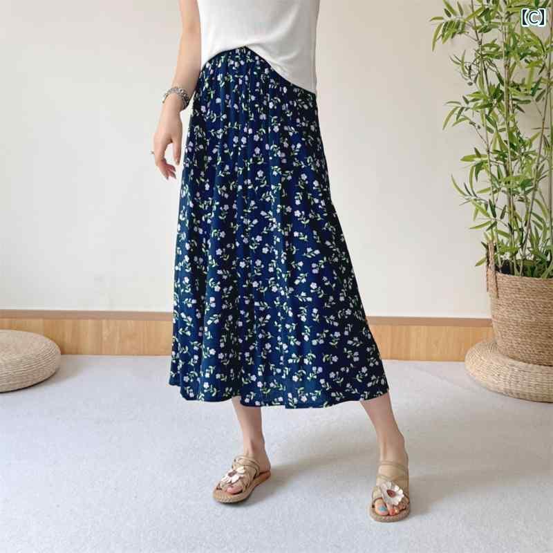 パンツドレス レディース 2025年 コットン スカート レディース 夏 薄手 ハイウエスト ファッション ゆったり 人工 ビッグ スイング ビーチ