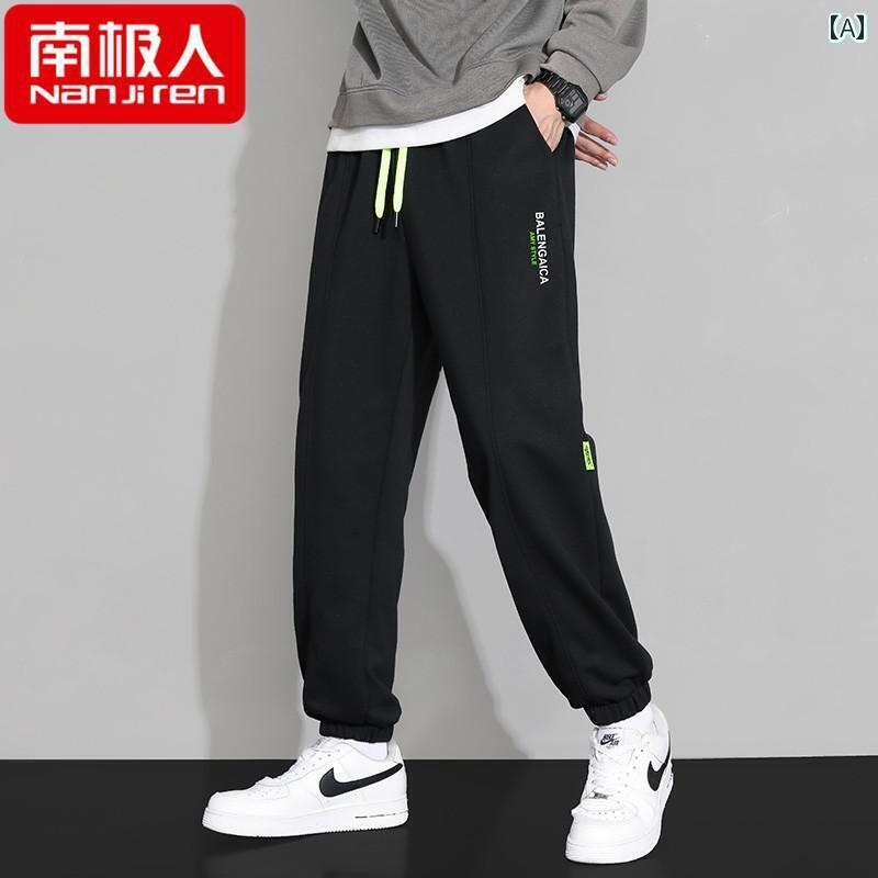メンズ おしゃれ スウェット セット ナン ジレン パンツ メンズ ズボン 春秋 ゆったり スポーツ 夏 カ..