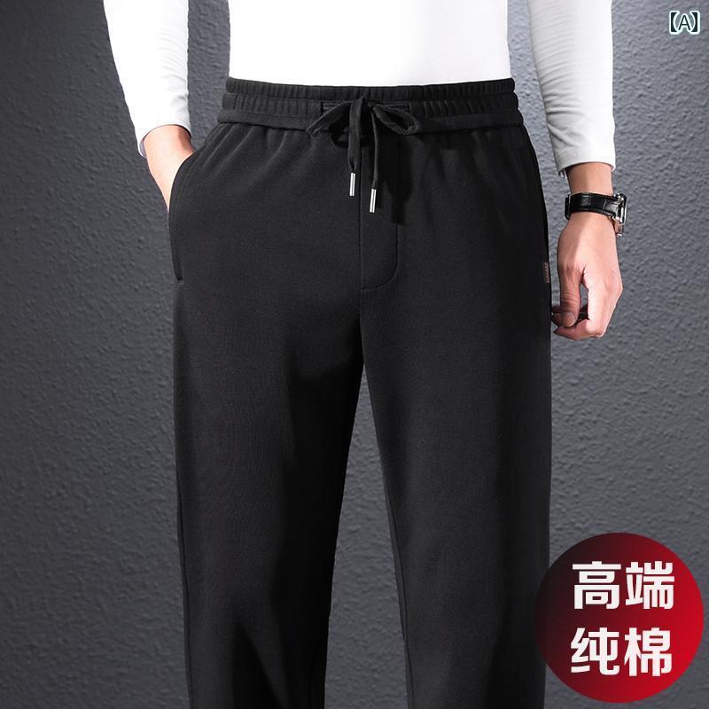 メンズ おしゃれ スウェット セット 綿 スポーツ パンツ メンズ 夏 薄手 ダッド スウェットパンツ 中年..