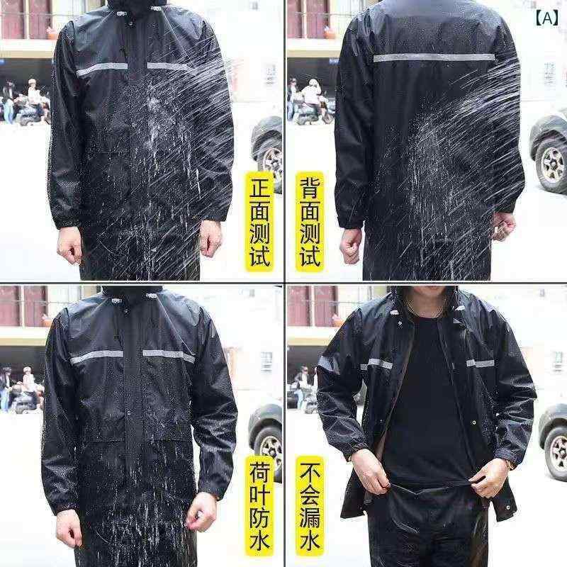 メンズ レインコート レインコート 上半身 ジャケット メンズ 服 スタイル トップ ハーフ 丈 シングル 労働 保護 ショート