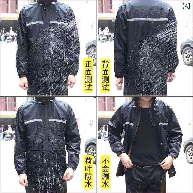 メンズ レインコート レインコート 大人用 アウターウェア ジャケット メンズ トップス 防 雨 ハーフ 丈 耐久性 防水