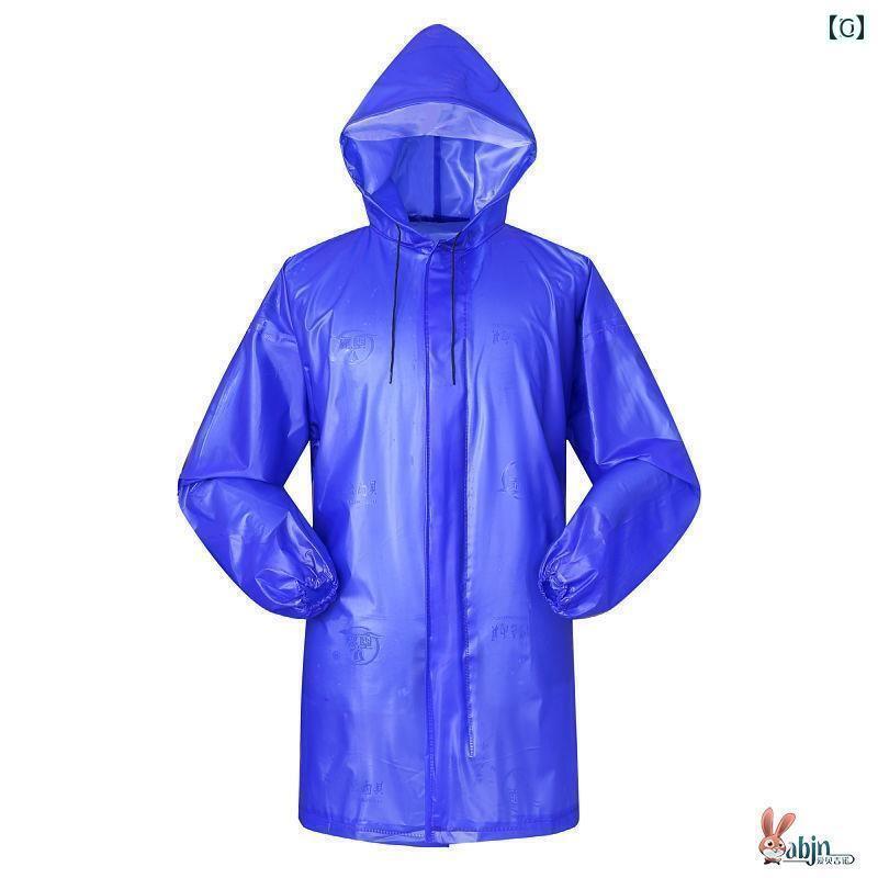 かっぱ 男性用 テンドン レインコート トップ シングル ピース 防水 セパレート 大人用 スプリット 男女兼用 アウトドア ハイキング ポータブル