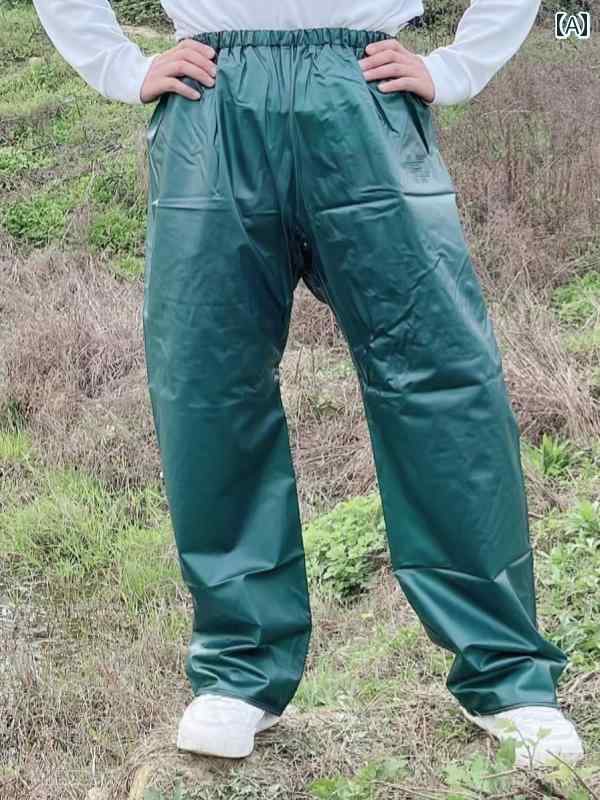 かっぱ 男性用 Dayulang の 大人用 レインコートと レインパンツ スーツ 耐久性の ある 分割 変更 できない ハードな 接着剤 労働 保護 暴風 雨...