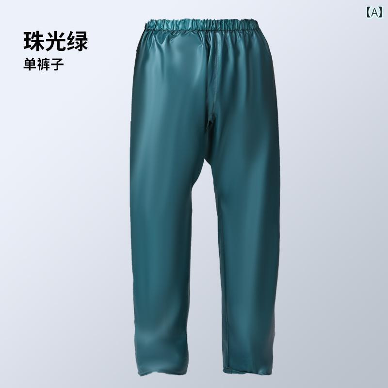 かっぱ 男性用 の 台湾 Dayu Yuyou レインコート ウォータージャケット レインパンツ スーツ ユニセックス バイク 電気 自動車