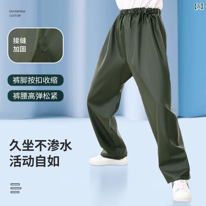 かっぱ 男性用 リトル スワロー レインコート レインパンツ ワンピース 男女兼用 サイクリング テイクアウト スプリット 防水 厚手 フルボディ 嵐 耐性