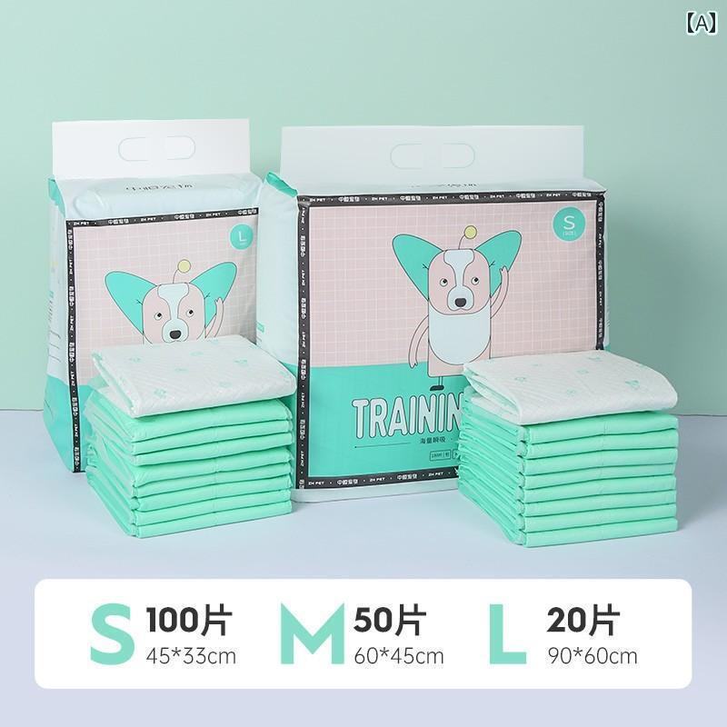 ペットシーツ 犬用 使い捨て 中 衡 犬用 尿 パッド 厚手 吸収性 ペット用 おむつ 誘導 猫用 トイレ用