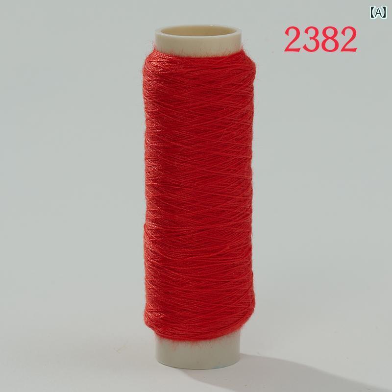 毛糸 家庭用 手縫い 糸 402 色 細 白糸 黒 裁縫 家庭用 ポリエステル 洋服用 セット