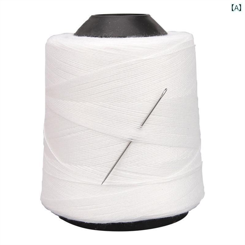 毛糸 家庭用 洋服や キルトを 作る 針と 糸 縫い セット 昔ながらの キルト 白黒の 縫製