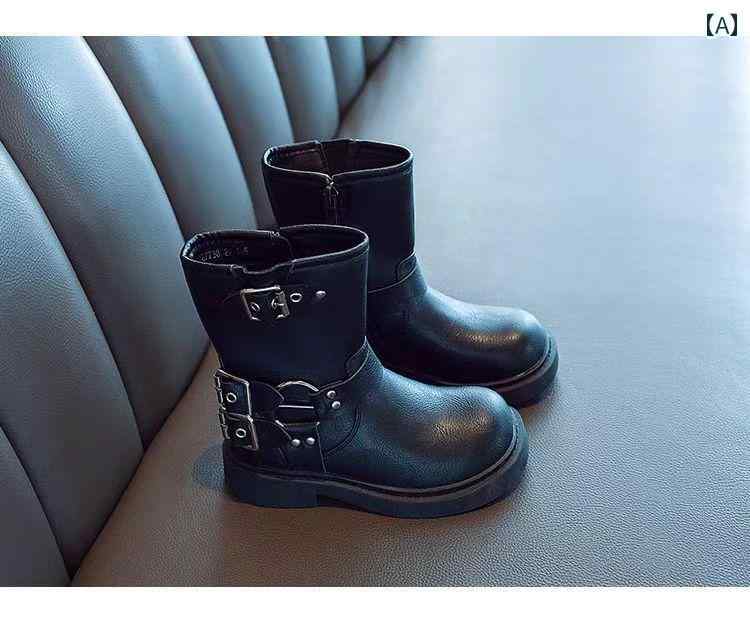 ブーツ 秋冬 子供用 女の子 ブーツ 2024秋 子供用 ミドル ロング カウボーイブーツ スタイリッシュな ..