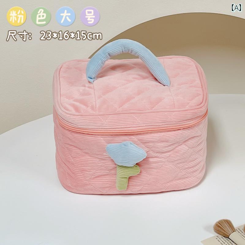 化粧 品 ポーチ バッグ かわいい 化粧 品 バッグ大容量 ポータブル 2024 旅行 洗浄 バッグ イン スキン ケア 製品 収納袋