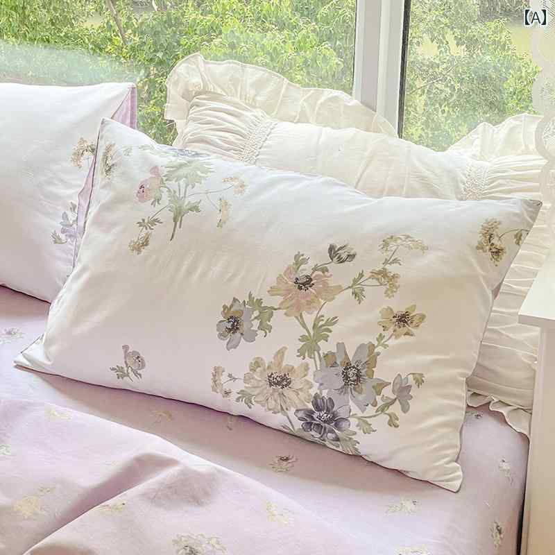 枕 カバー 綿 100 %の 枕 カバー 1 組 家庭用 48 cmx 74 cm 芯 ライナー シングル