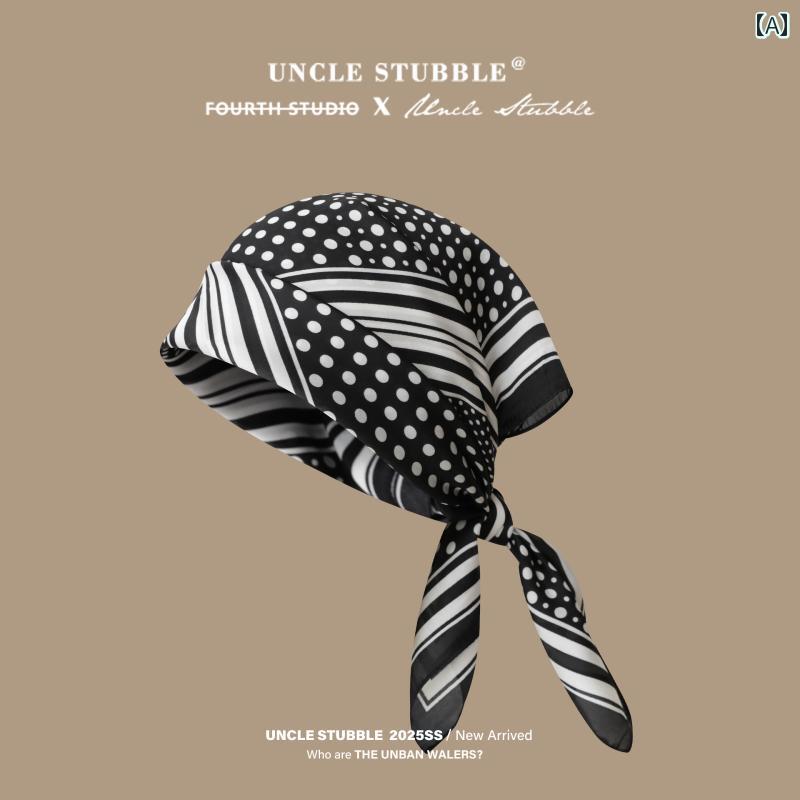 レディース スカーフ ファッション と アメリカ ホット ガール スクエア スカーフは チューブ トップと..