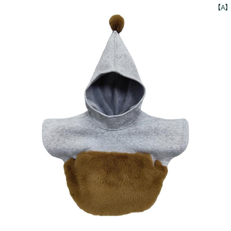 かわいいい ケープ ベビー服 リトル ハニー 子供服 子供用 マント 裏起毛 秋冬 女の子 フード付き トップス ベビー 幼児 服