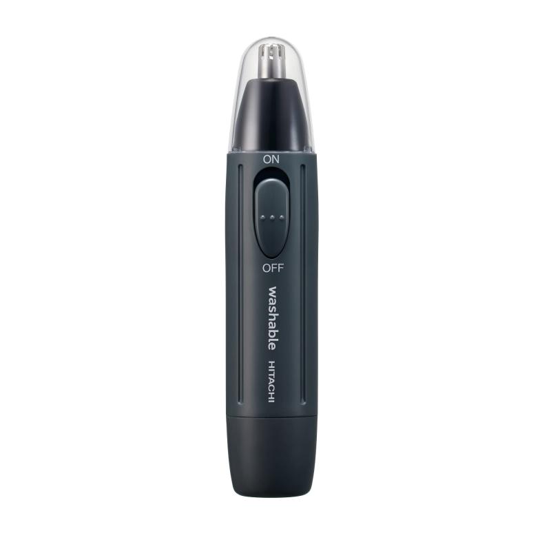 日立(HITACHI) メンズ 鼻毛カッター BMH-02D H グレー 水洗い可能 乾電池式本体サイズ: 幅2.7×奥行き2.7×高さ13.1cm 　質量: 約51g 乾電池含まず優れた切れ味性能でしっかりカット。本体丸ごと水洗いOK、お手入れ簡単。* ＊JIS規格の防浸構（IPX7）に適合付属の掃除用ブラシで水洗い出来ない時でも手軽にお掃除。単3アルカリ電池1個（別売）で約1年間使用可能。週1回・約90秒使用時