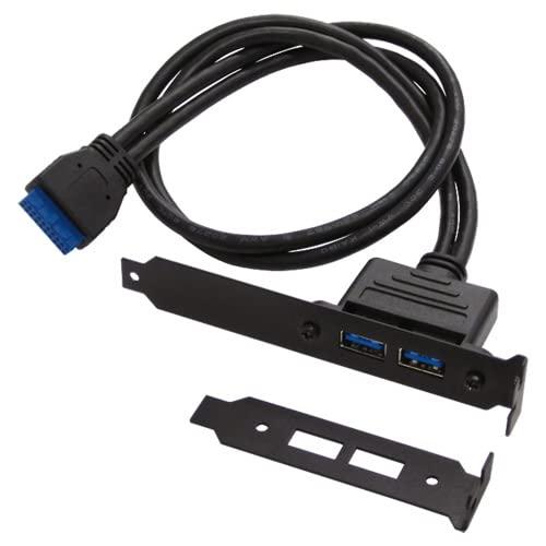 USB2.0リアブラケットLP金具付