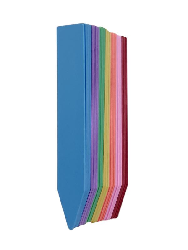 Rakuten - 自然作 自然 園芸立型ラベル カラー（虹） 9cm 70枚入 727690