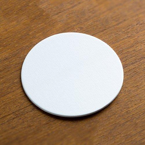 Other - ペーパーコースター コースター 白無地丸 2.0mm 50枚 [ホーム&キッチン]