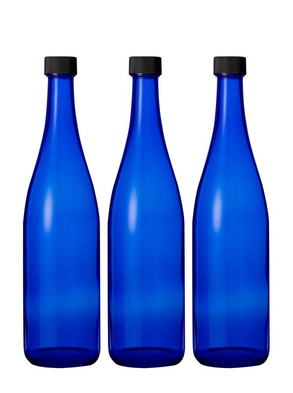 Rakuten - ブルーボトル 3本 720ml ブルーソーラーウォーター ムーンウォーター作りに