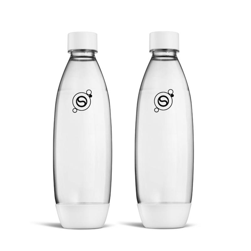 sodastream ホワイト 1L スリム 炭酸ボトル ツインパック 2個パック