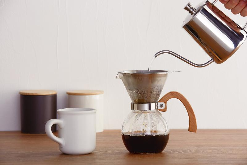 ベネフィメントショップのmaebata Brew Coffee ブリューコーヒー 耐熱ドリッパーセット 400ml 51640｜アングル2