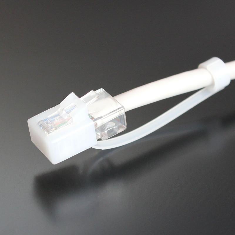 HITACHI - タローズTARO'S LANケーブル RJ45プラグ用保護カバー ホワイト