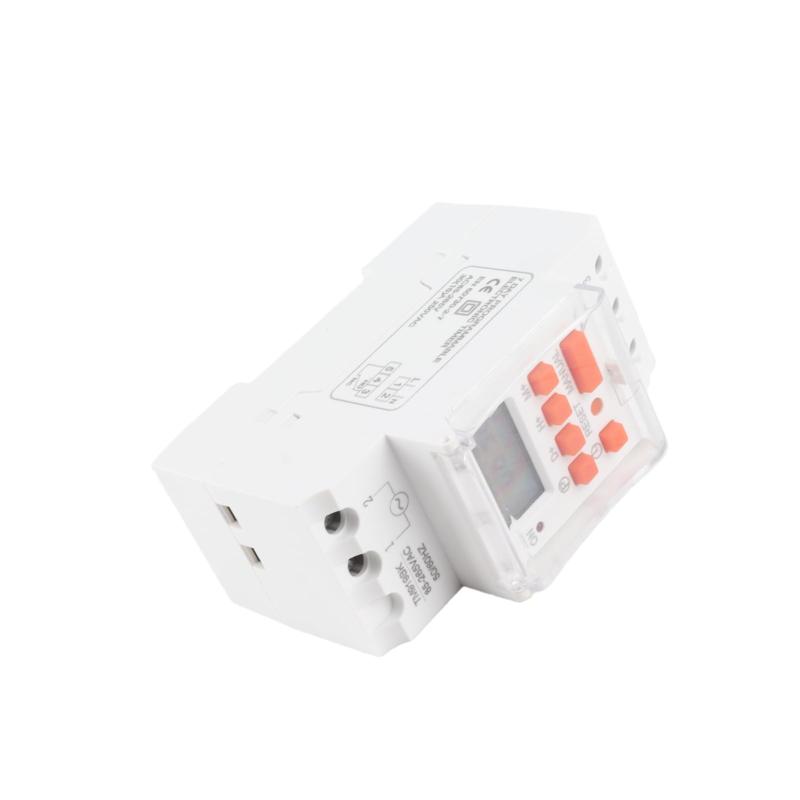 AC 85〜265V 30Aタイマースイッチ LCDディスプレイ TM919BKデジタルタイマー 24時...