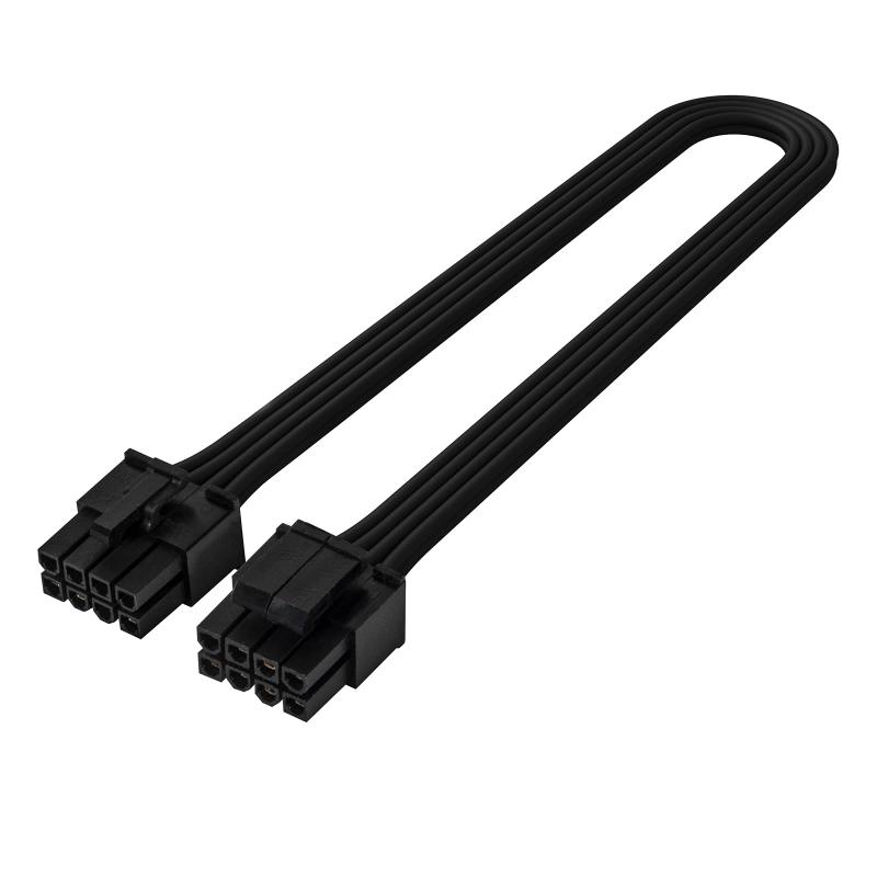 Silver Stone Silver Stone社製電源専用モジュラーケーブル EPS/ATX 12V 8pin to 4 4pin SST-PP06BE-EPS35 ブラック