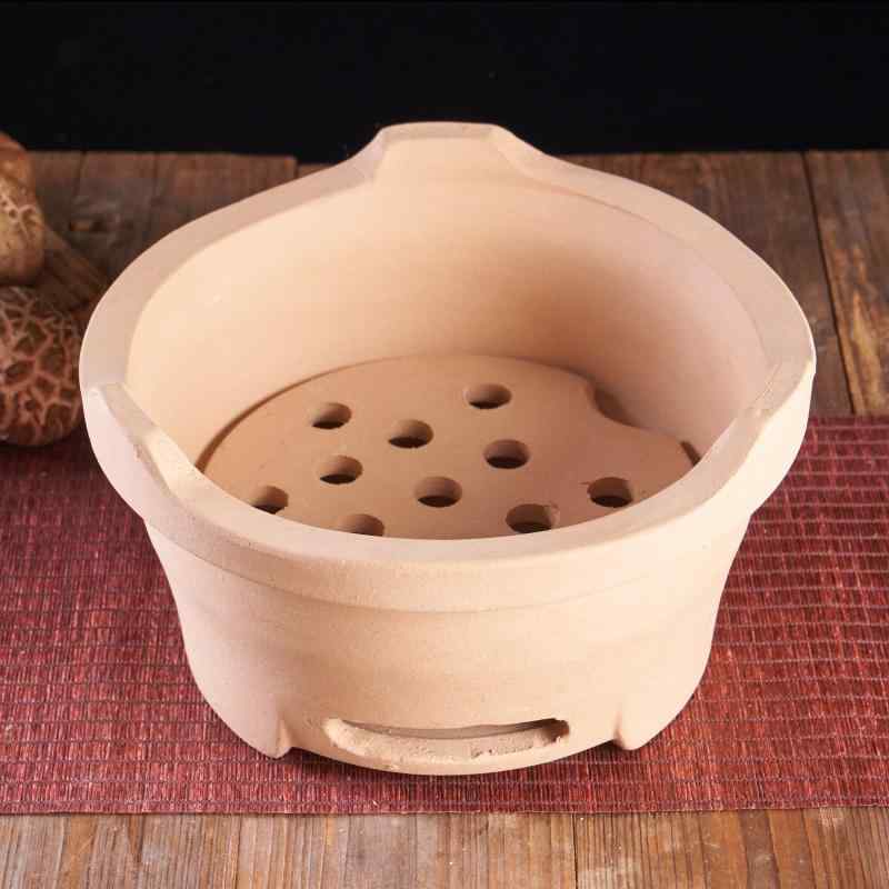 卓上コンロ 陶器 炭火焼き 囲炉裏風 茶器 炭火炉 小型 炭火コンロ 昔ながら レトロ 調理器具 卓上グリル 遠赤外線 ティータイム 炭火茶器 陶土 七輪風 手作り風 小型コンロ アウトドア キャンプ 煮茶 煮込み 炭焼き ティーポット置き 炭コンロ 飲