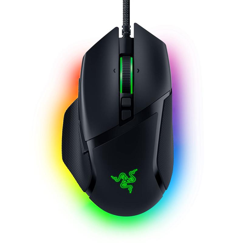 Rakuten - Razer Basilisk V3 カスタマイズ可能な人間工学的ゲーミングマウス:最速のゲーミングマウススイッチ - クロマRGB照明 - 26K DPI光学センサー - 11個のプログラム可能なボタン - ハイパースクロール