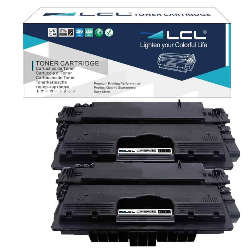 LCL Canon用 互換トナーカートリッジ CRG-533H 2本