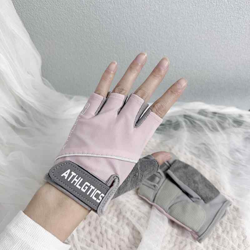 Gloves - トレーニング グローブ メンズ レディース ハーフフィンガー 通気性 薄手 ジム ウエイト ダンベル ヨガ グリップ 保護 サイクリング バイク フィットネス 手袋 アウトドア 軽量 伸縮性