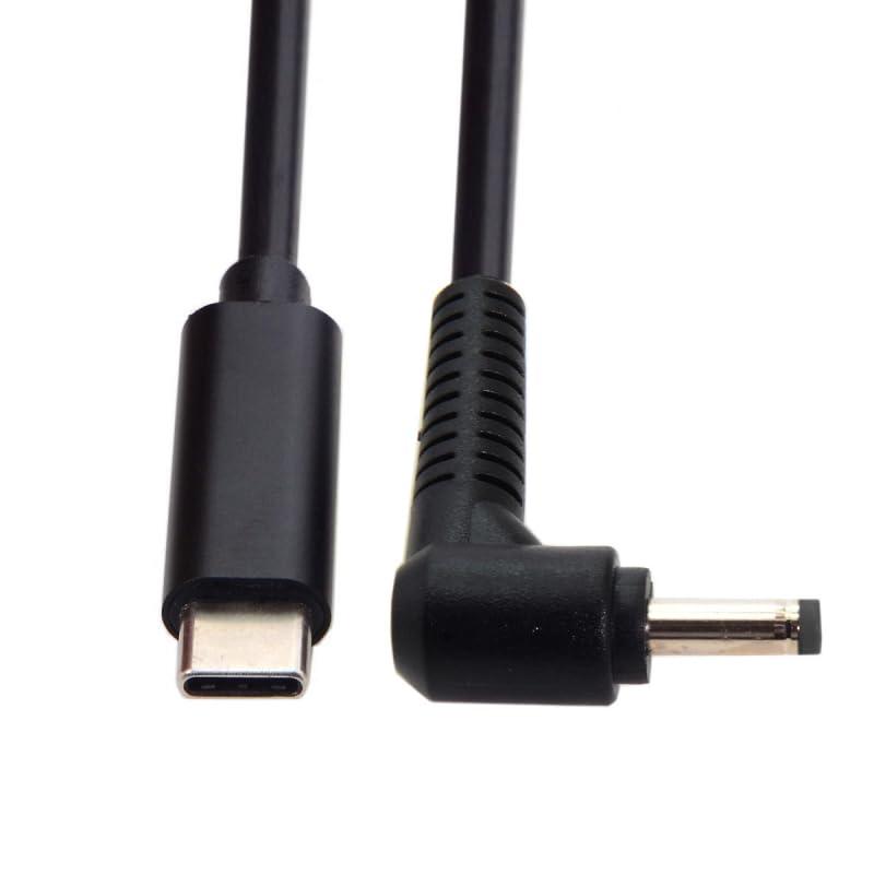 CY ケーブル タイプ C USB-C 入力ソース 65W to DC 7.9x5.4mm 電源充電ケーブル 19.5V ラップトップ 18-20V と互換性あり
