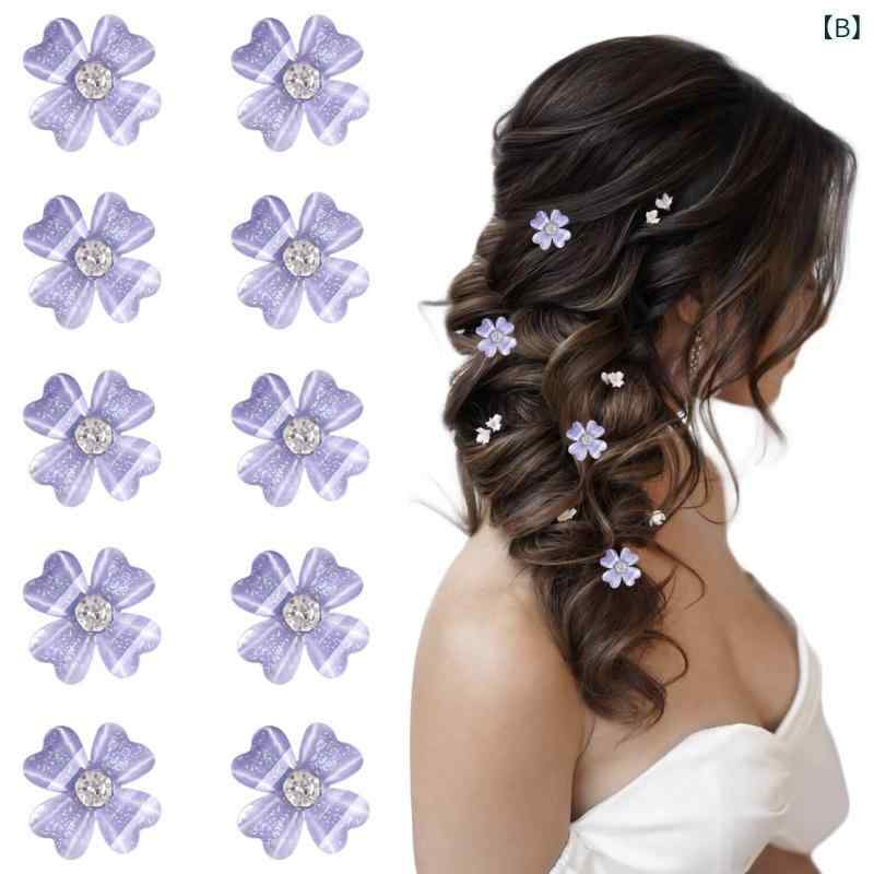 子供 女の子 ヘアアクセサリー かわいい 花柄 発簪 豆豆扣 クリップ ヘアピン プリ...