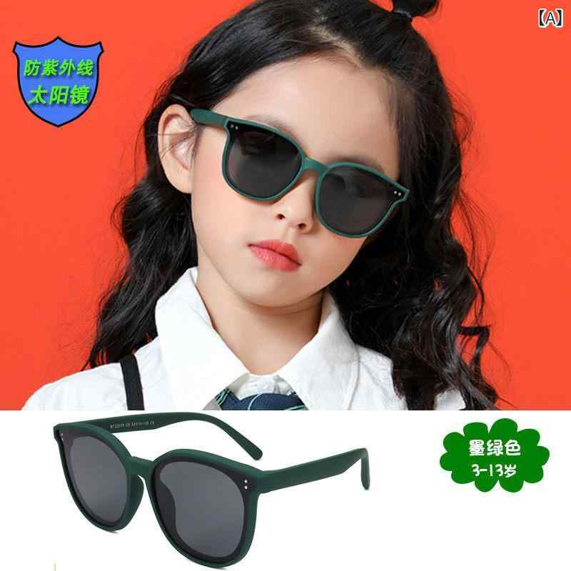 Sunglasses - キッズ サングラス UVカット 偏光レンズ 男の子 女の子 ファッション クール 防紫外線 日焼け防止 軽量 快適 夏用