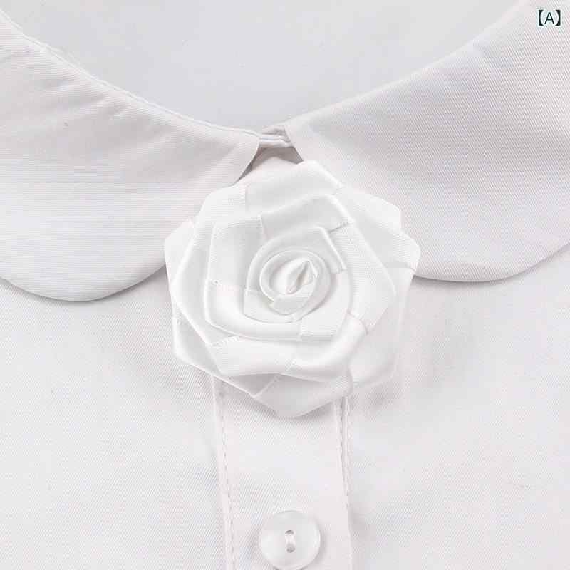 ベネフィメントショップのブローチ メンズ レディース ユニセックス バラ 薔薇 コサージュ アクセサリー 襟元 飾り ピン 胸元 装飾品 おしゃれ かわいい 花柄 ギフト 卒業式 入学式 パーティー 結婚式 成人式 フォーマル カジュアル 小物 雑貨 ファッションアイテム スタ｜アングル2