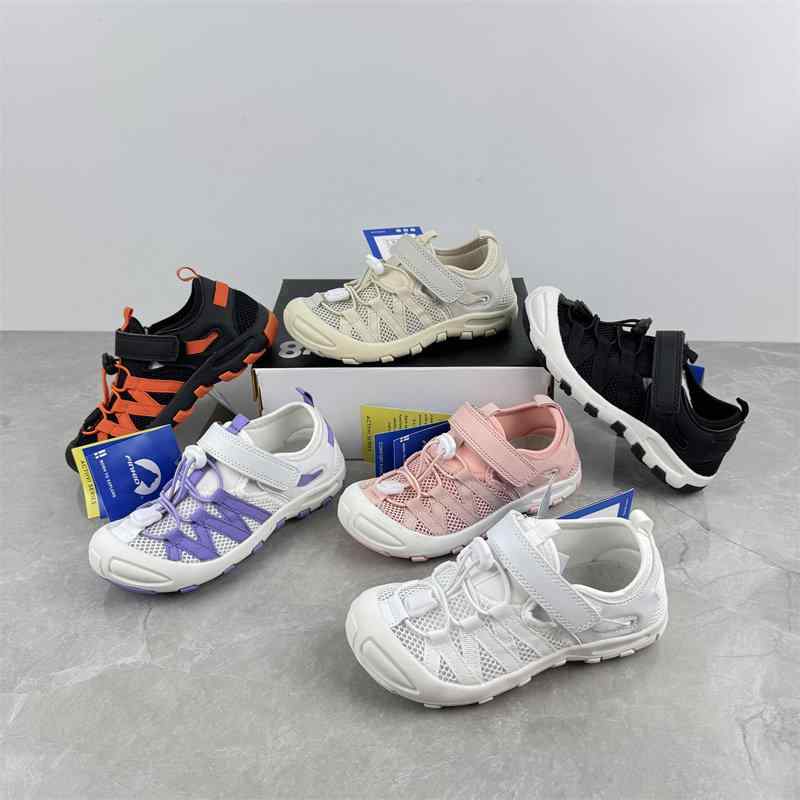 Sneakers - キッズ スニーカー 春夏 メッシュ 通気性 アウトドア カジュアル ハイキングシューズ 子供用 日常使い 快適 軽量 スポーツシューズ